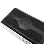Chrome Gear Skull Brake Pedal Pad for Harley Street Glide FLHX (2014–2023)