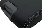 Leather Console Lid Armrest Cover for Acura RL (1996–2003) Gray Stitch