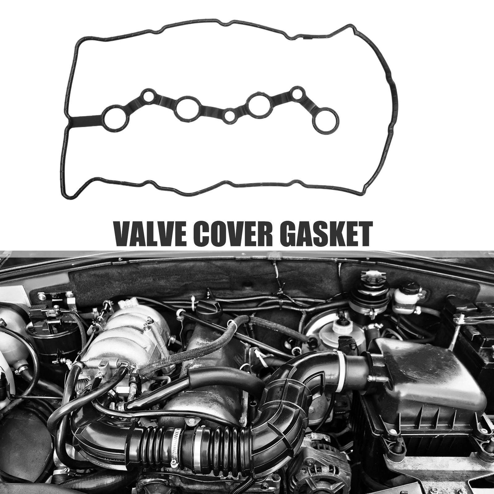 Valve Cover Gasket Seal for Hyundai Sonata Santa Fe 2.0L 2.4L (2019–2020) 22441-2GGB0