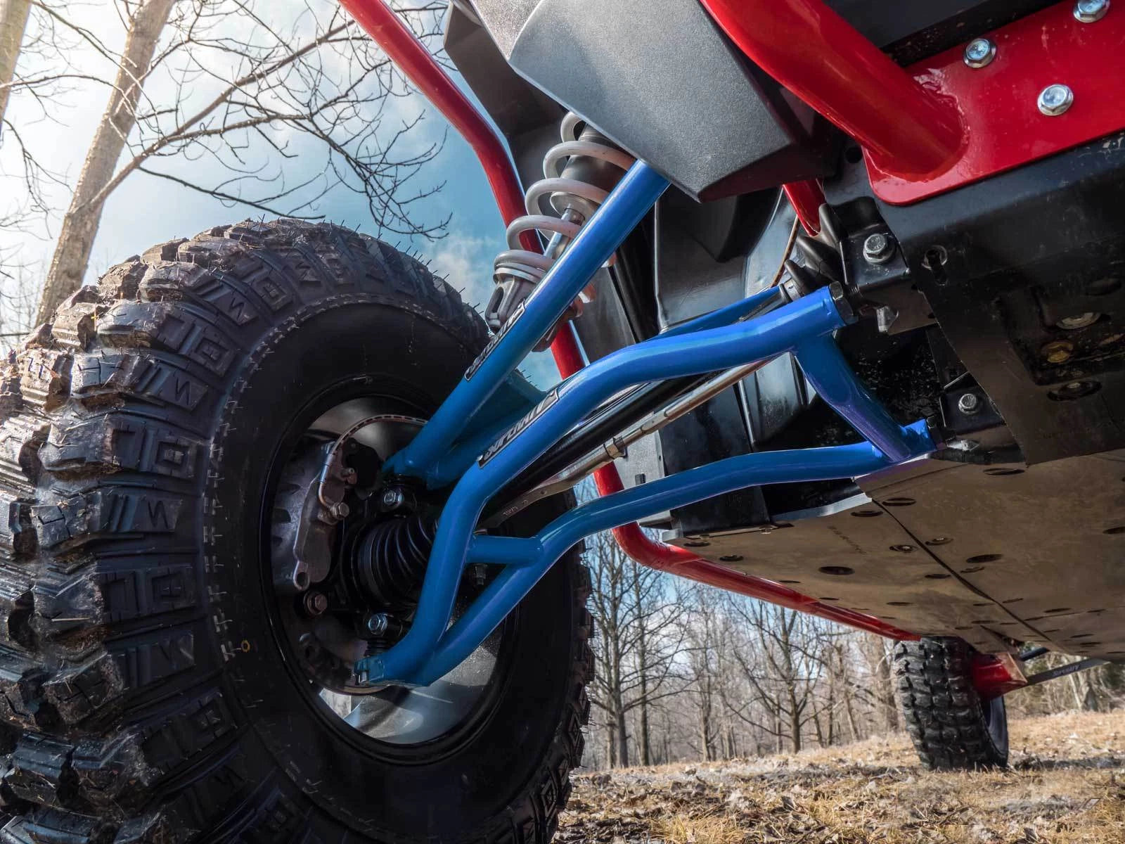High Clearance Lower A Arms for Polaris RZR XP 1000 (2014+) - Velocity Blue