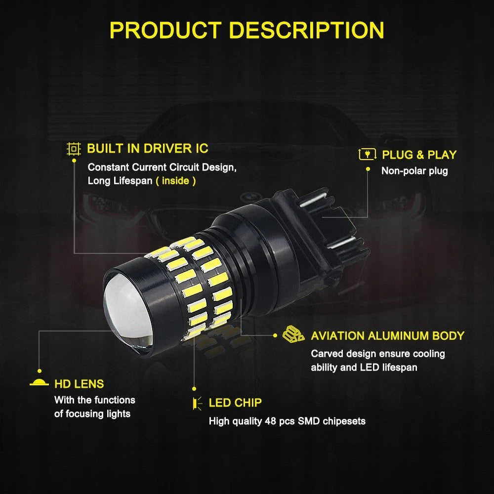 AUXITO LED Backup Reverse Lights for Ford F-150 (1991–2018)