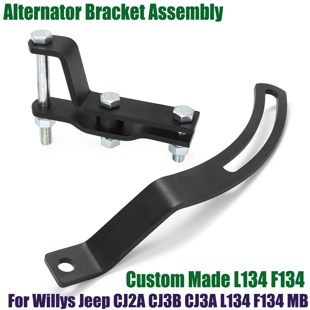 Alternator Bracket Assembly for Willys Jeep CJ2A CJ3A CJ3B (1945–1968)