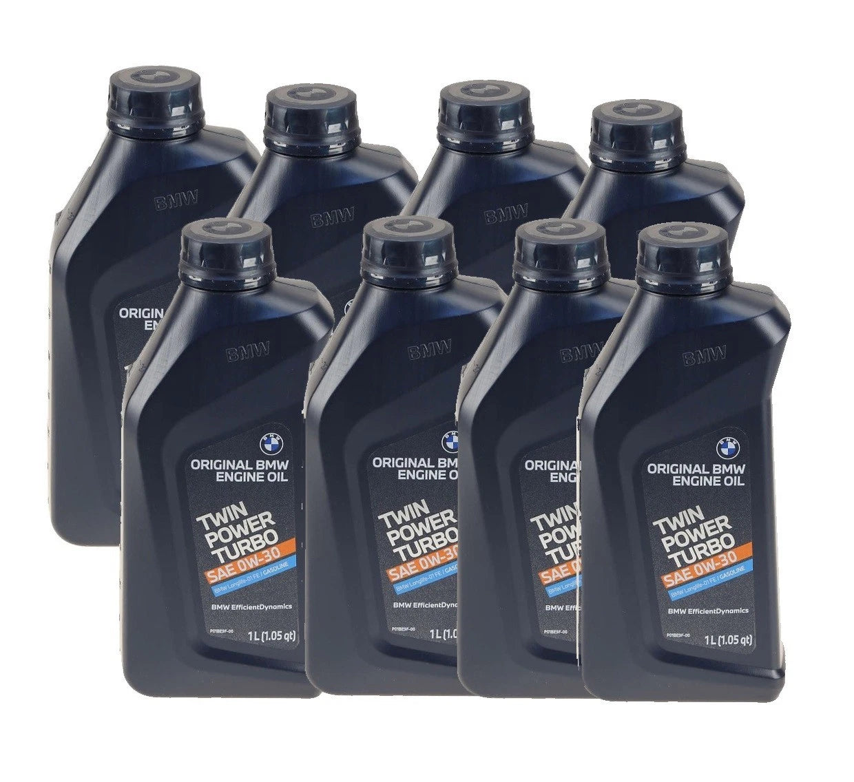 Genuine 8 Liters Engine Oil Twin Power Turbo 0W-30 LL01 for BMW E60 E61 (2007–2010)