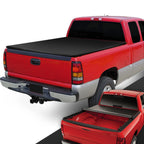 Vinyl Soft Roll Up Tonneau Cover for Chevy Silverado GMC Sierra (2007–2014)