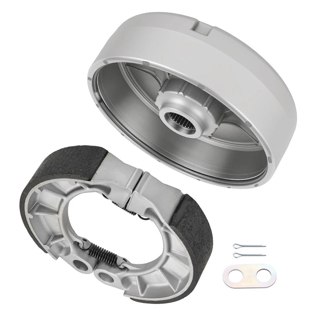 Rear Brake Drum Hub & Shoes for Honda Foreman 400 TRX400FW (1995–2003)