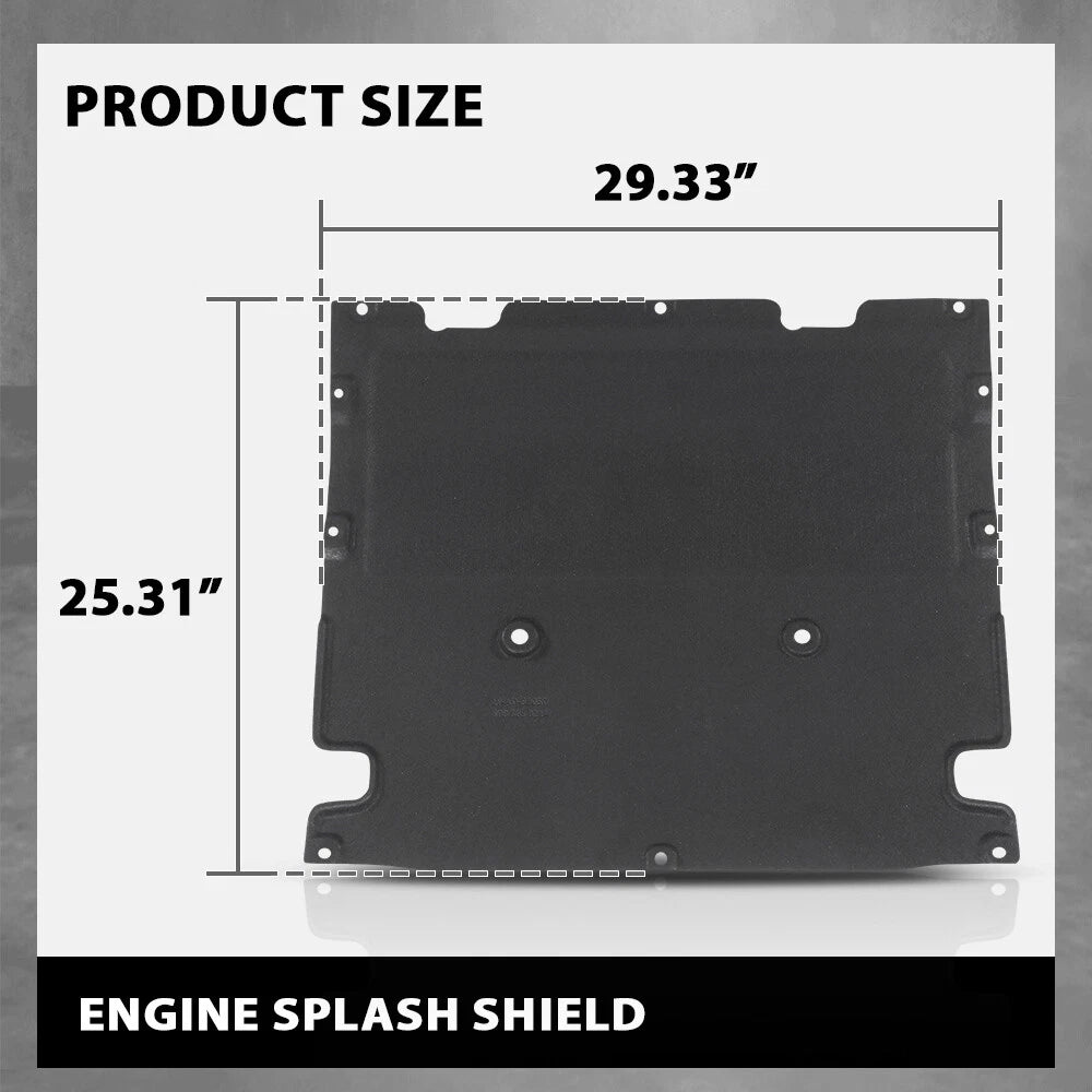 Engine Under Cover Splash Guard Shield for Audi Q5 (2018–2023)