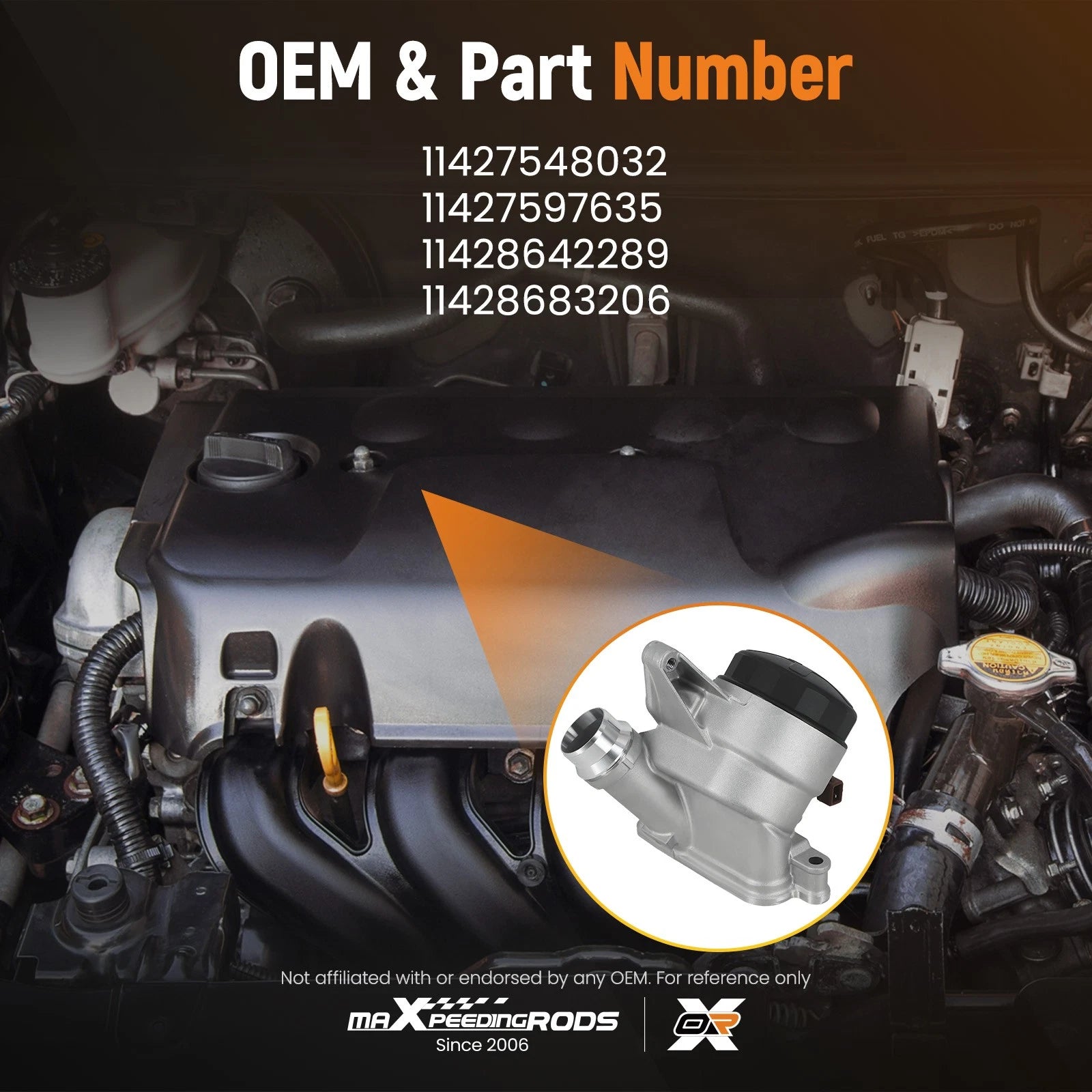 Engine Oil Filter Housing for BMW 335i 335is 335xi (2007-2013)