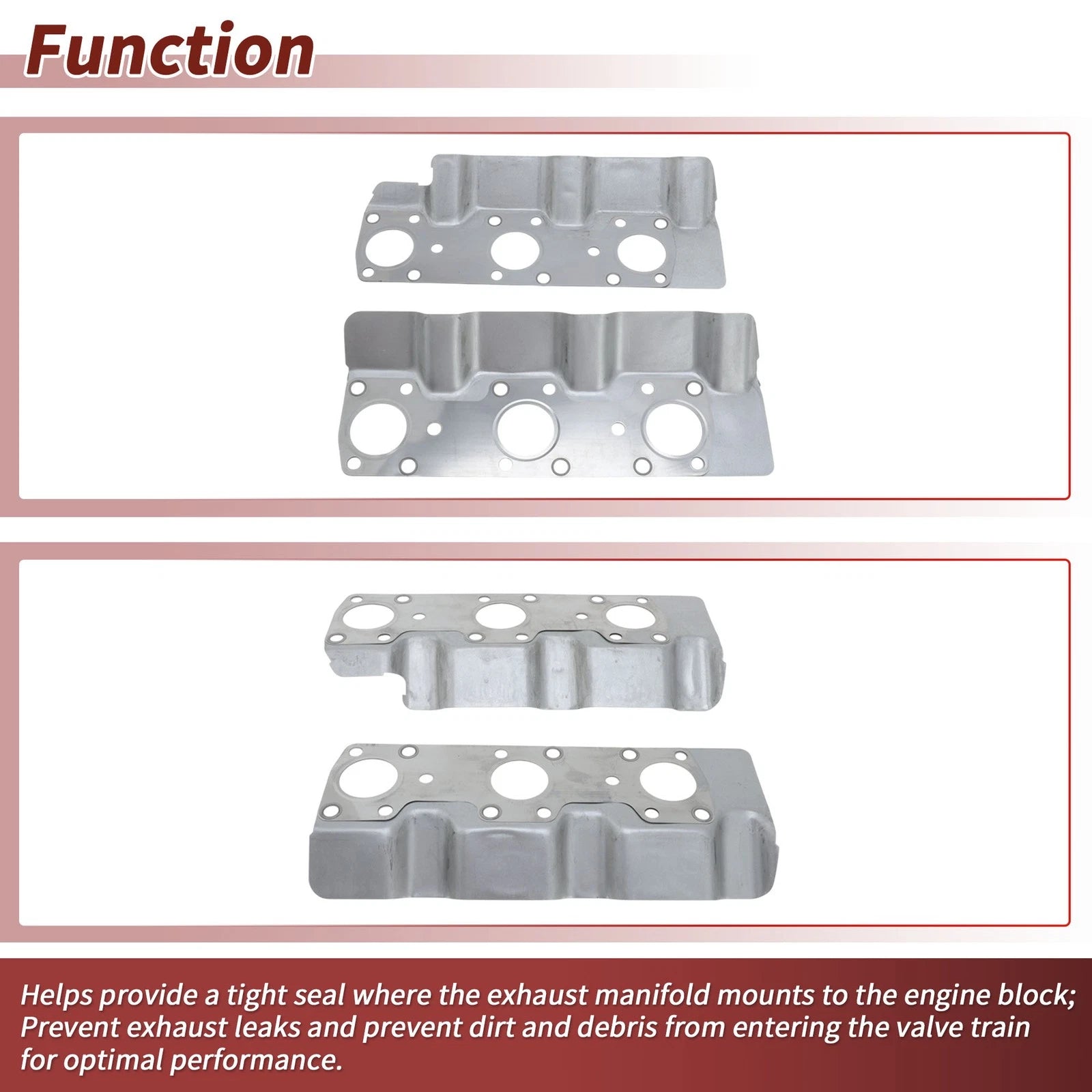 Exhaust Manifold Header Gasket for Mitsubishi Pajero/Shogun (1988–2024) No.MD134703