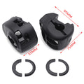 Switch Housing Cover Kit for Harley Touring (2014–2017) #71500185 Black