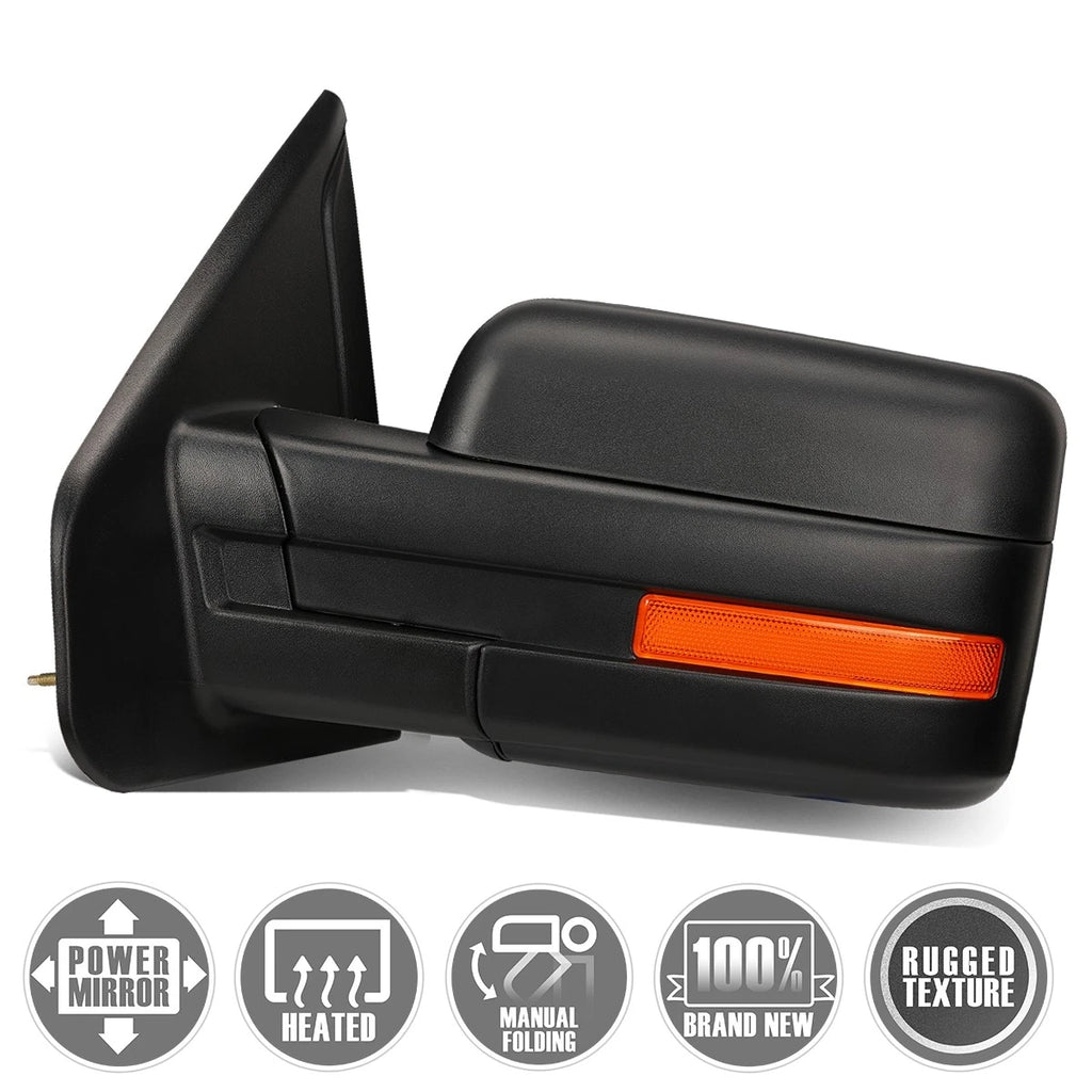 Power Heated Rear View Side Mirror for Ford F150 (2004–2014) LH/Driver