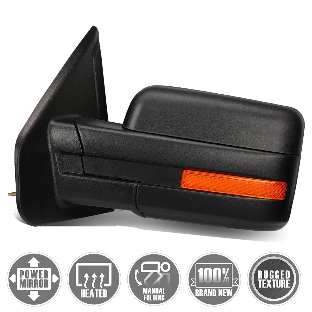 Power Heated Rear View Side Mirror for Ford F150 (2004–2014) LH/Driver