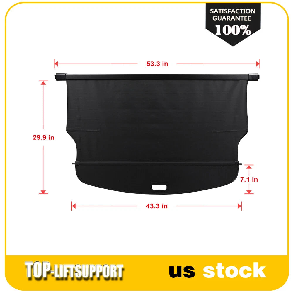 Retractable Rear Cargo Security Trunk Cover for Cadillac XT5 (2017–2024)