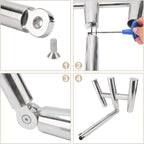 3 Tube Fishing Rod Holder for Boat (Stainless Steel)