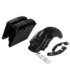 5" Stretched Saddlebags with 6X9" Speaker Lid for Harley Touring (2009–2013)