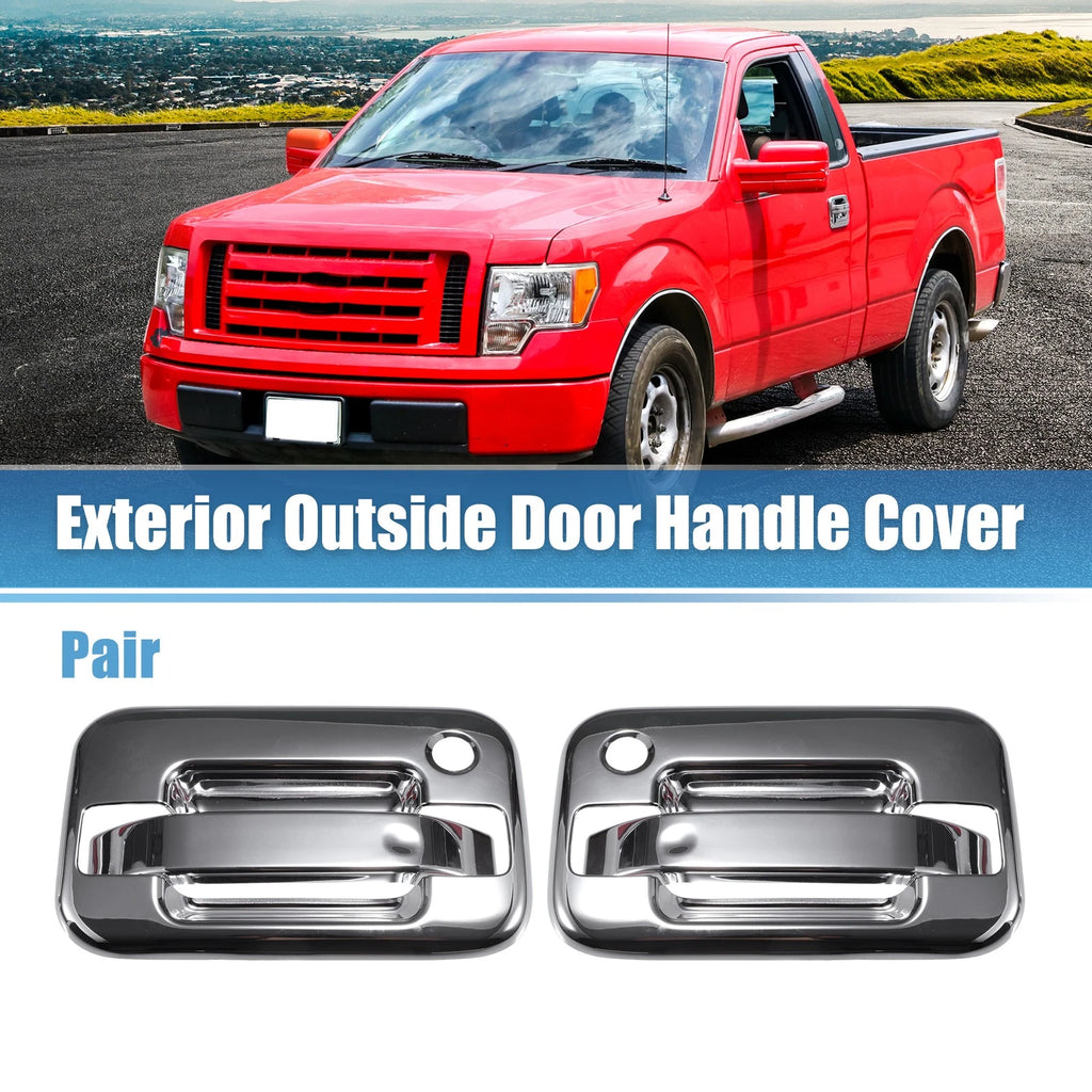 Set of 2 Exterior Door Handle Covers for Ford F-150 (2015–2023)