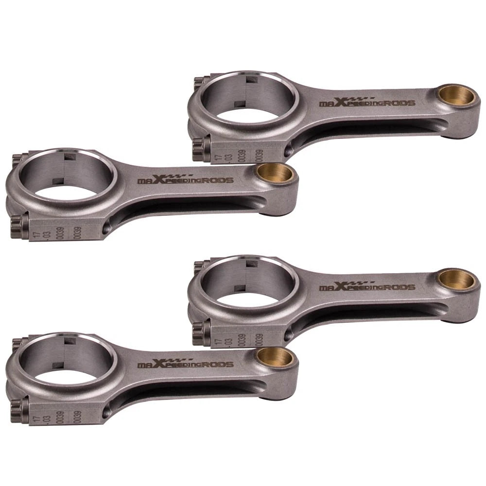 Set of 4 Forged Connecting Rods + Bolts for Austin Mini Cooper (1961–2000)