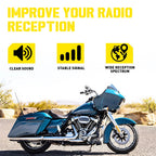 Motorcycle Antenna for Harley Touring Road Electra Glide (1986â2023)