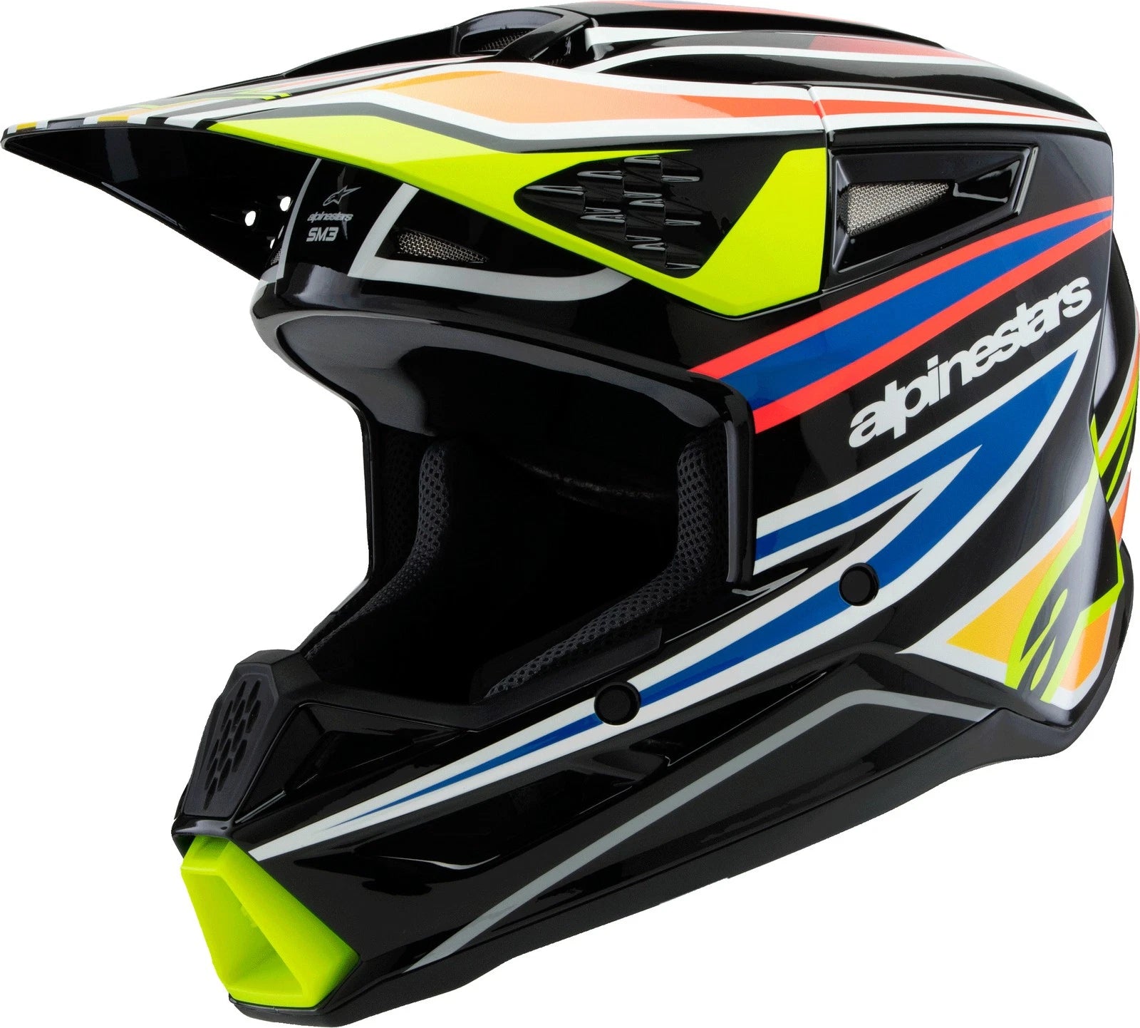 Alpinestars SM3 Youth Wurx Helmet for Off-Road (3-4 Years) ECE DOT Certified