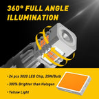 2X Amber 3157 LED Turn Signal for Chevy Silverado 1500 (1999–2013)