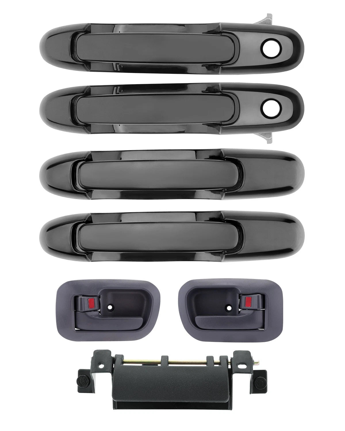7PCS Door Handle & Liftgate Handle Kit for Toyota Sienna (1998–2003)