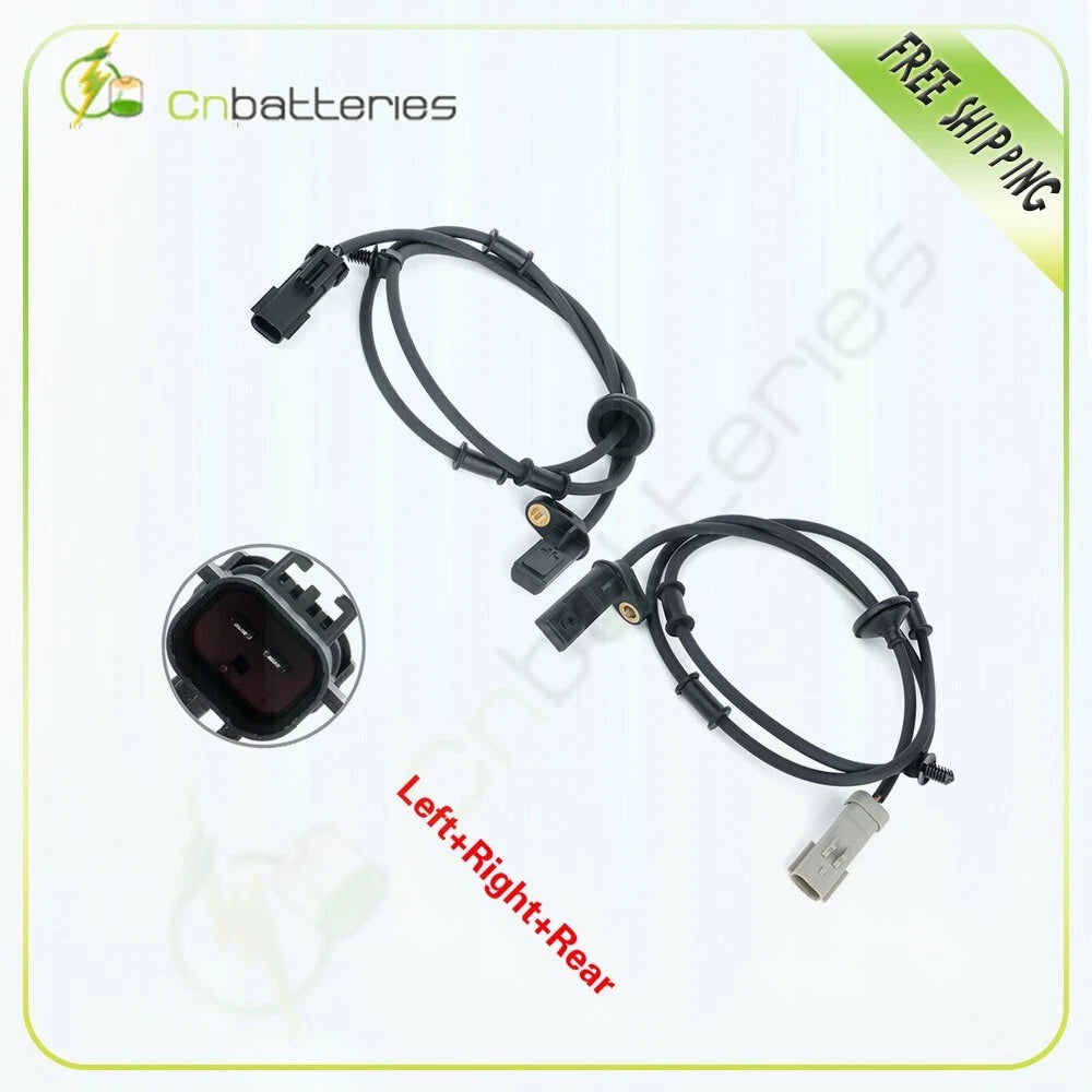 2 Rear ABS Speed Sensors ALS55 ALS77 for Jeep Grand Cherokee (1999–2004)