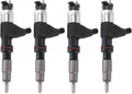 4X Fuel Injector 095000-6310 for John Deere 4045T 6068T (210G)