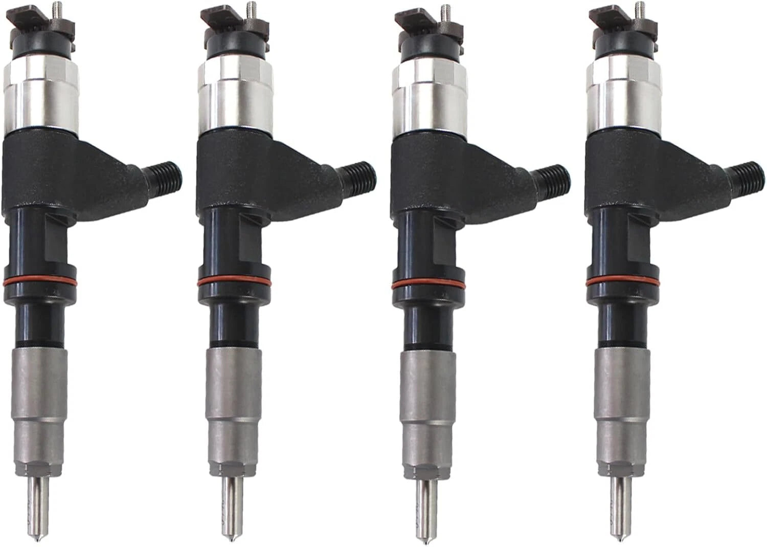4X Fuel Injector 095000-6310 for John Deere 4045T 6068T (210G)