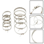 10 PCS Stainless Steel Boot Clips for Axle Joint Maintenance