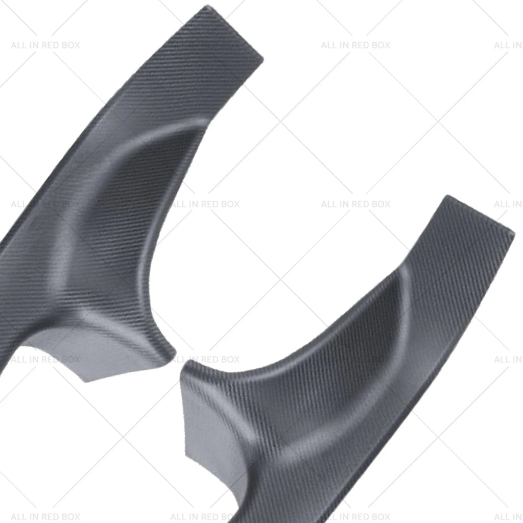 Carbon Fiber Style Rear Door Sill Cover for Tesla Model 3 (2023–2023)