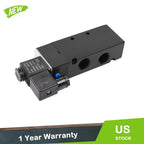 5-Way Pneumatic Electric Solenoid Valve for AC110V (NPT)