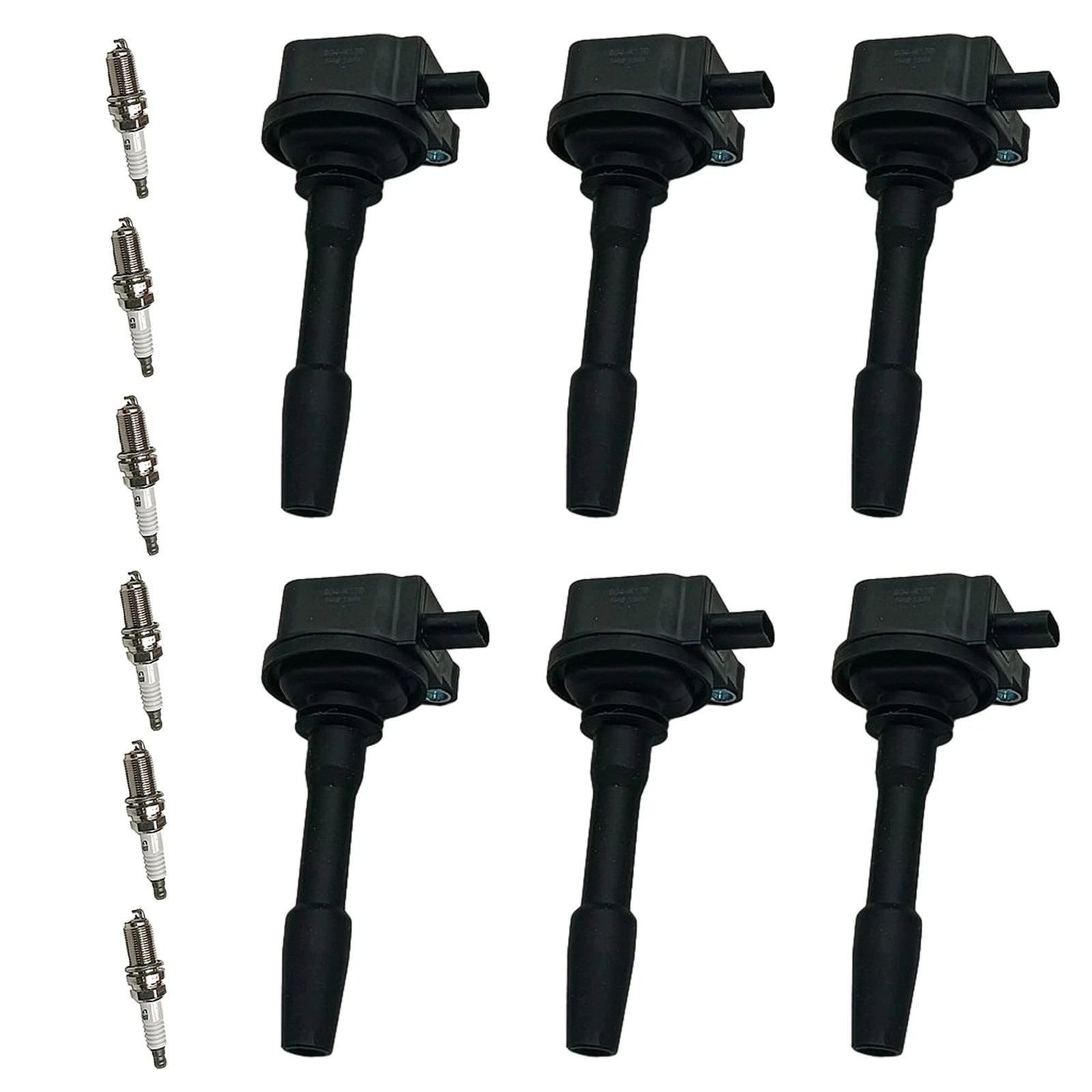 6X Ignition Coil & Iridium Spark Plug for Ford F150 (2018-2021)
