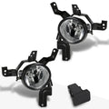 Clear Front Bumper Fog Lights + Switch for Honda CR-V (2007–2009)