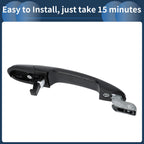 Rear Left Door Handle for Hyundai Tucson (2005–2009) 1 Pcs