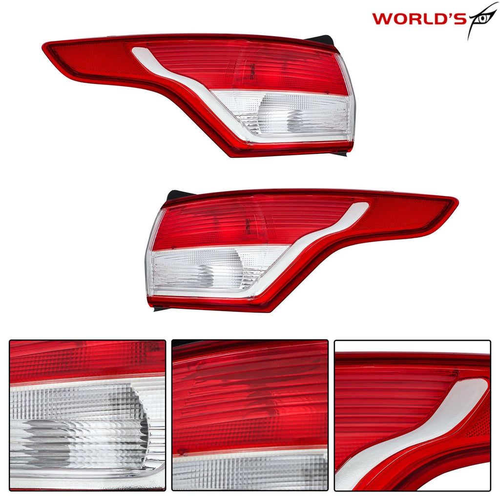 Set of 2 Tail Lights for Ford Escape (2013–2016)