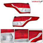 Set of 2 Tail Lights for Ford Escape (2013–2016)