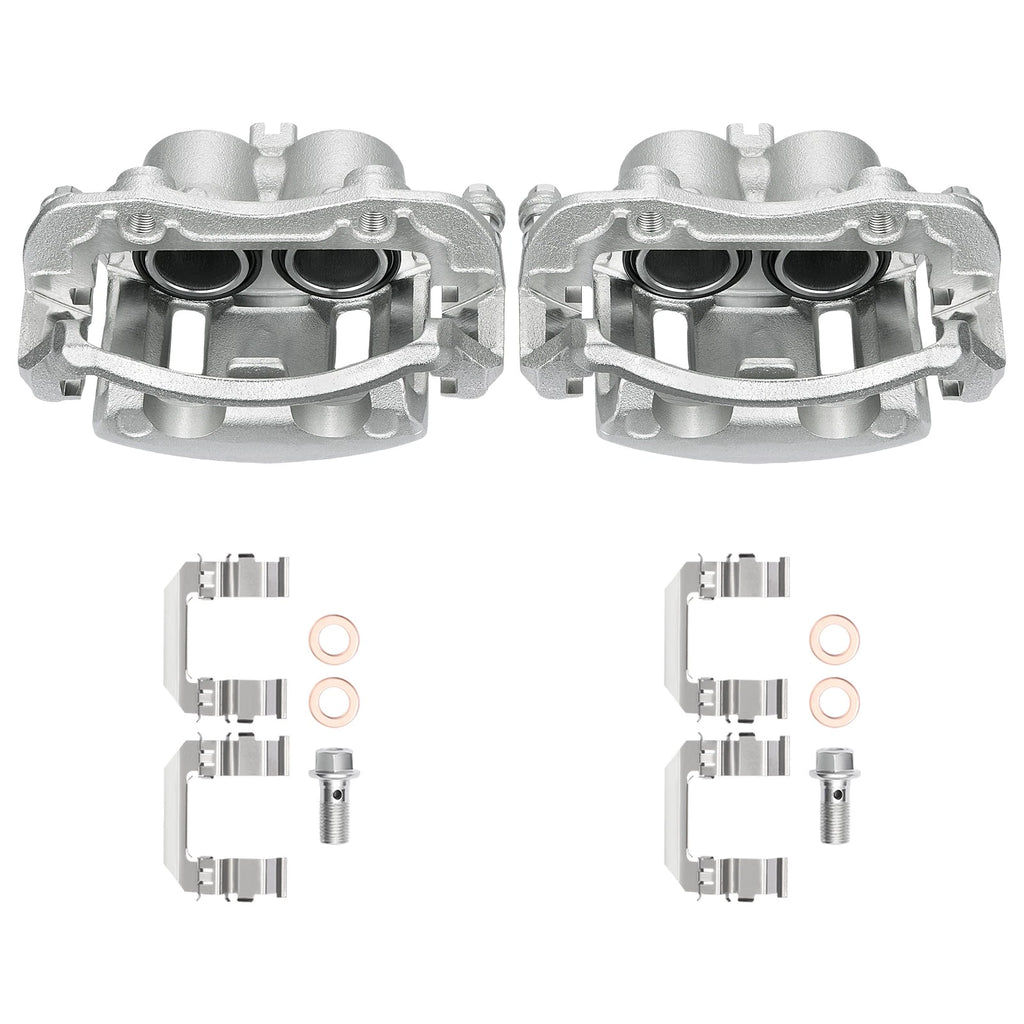 Front Brake Calipers with Bracket for Nissan Xterra & Frontier (2000–2004)
