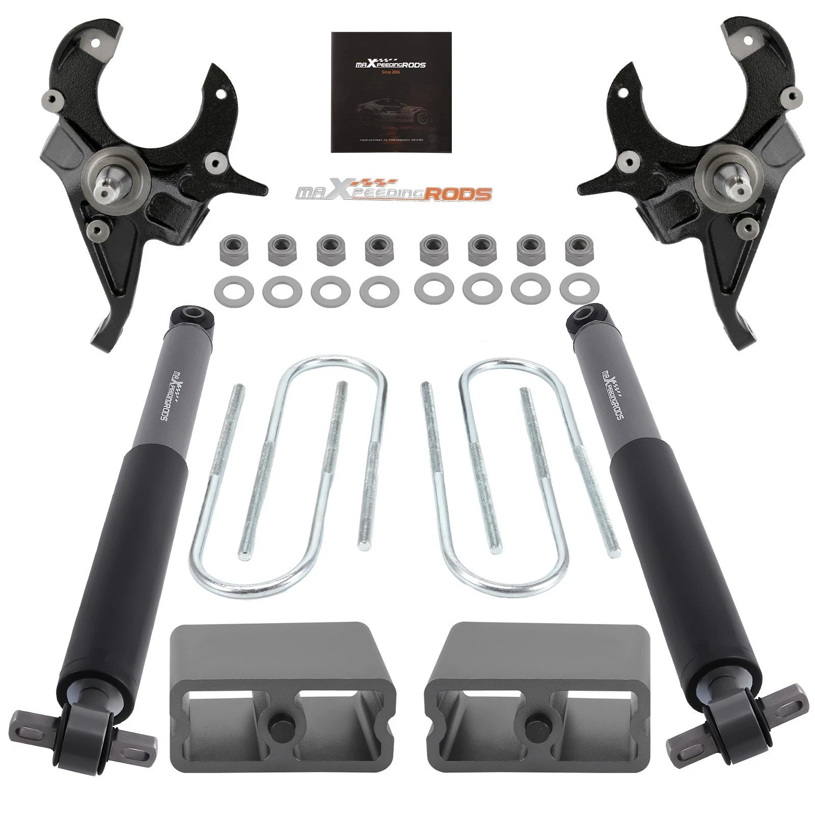 Complete Suspension Lowering System 2"/4" for S10 Sonoma RWD (1982–2004)