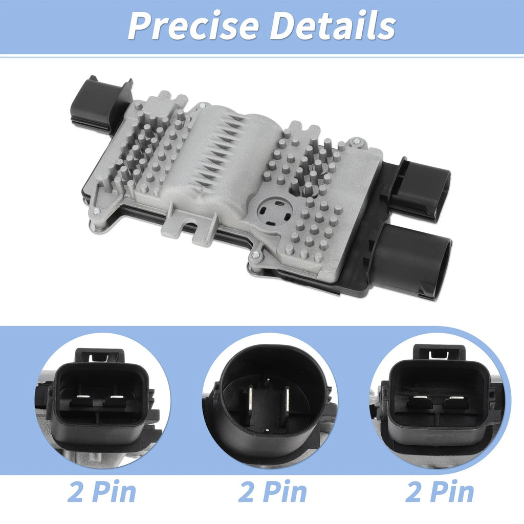 Engine Cooling Fan Control Module for Ford Flex Fusion Taurus (2009–2019)
