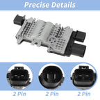 Engine Cooling Fan Control Module for Ford Flex Fusion Taurus (2009–2019)