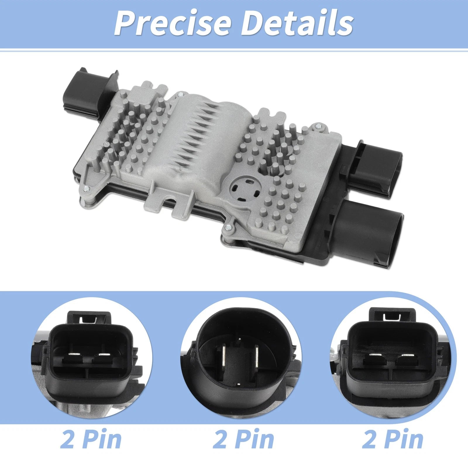 Engine Cooling Fan Control Module for Ford Flex Fusion Taurus (2009–2019)