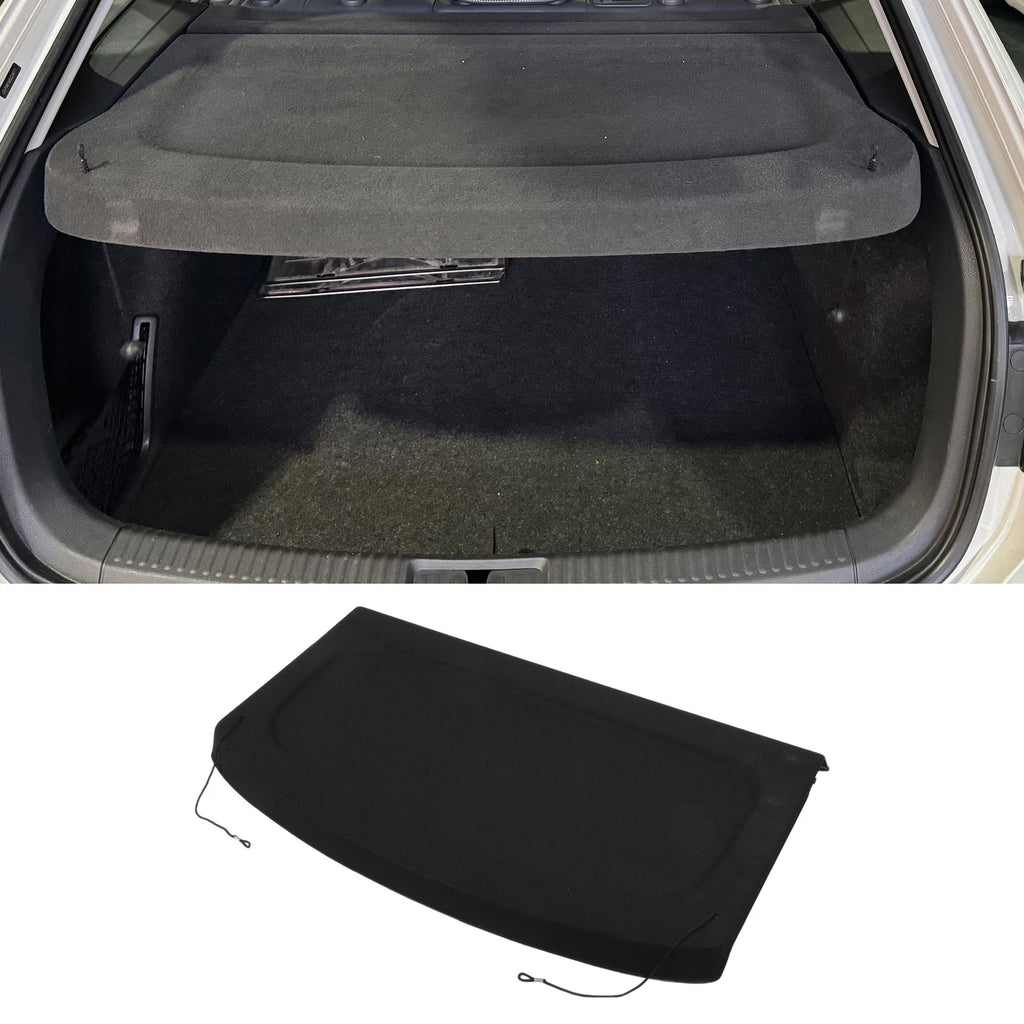Parcel Shelf Boot Load Cover for Volkswagen Tiguan (2010–2017) Black