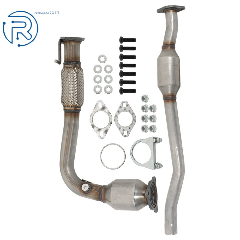 Front and Rear Catalytic Converters for Chevy Equinox/GMC Terrain (2010–2014)
