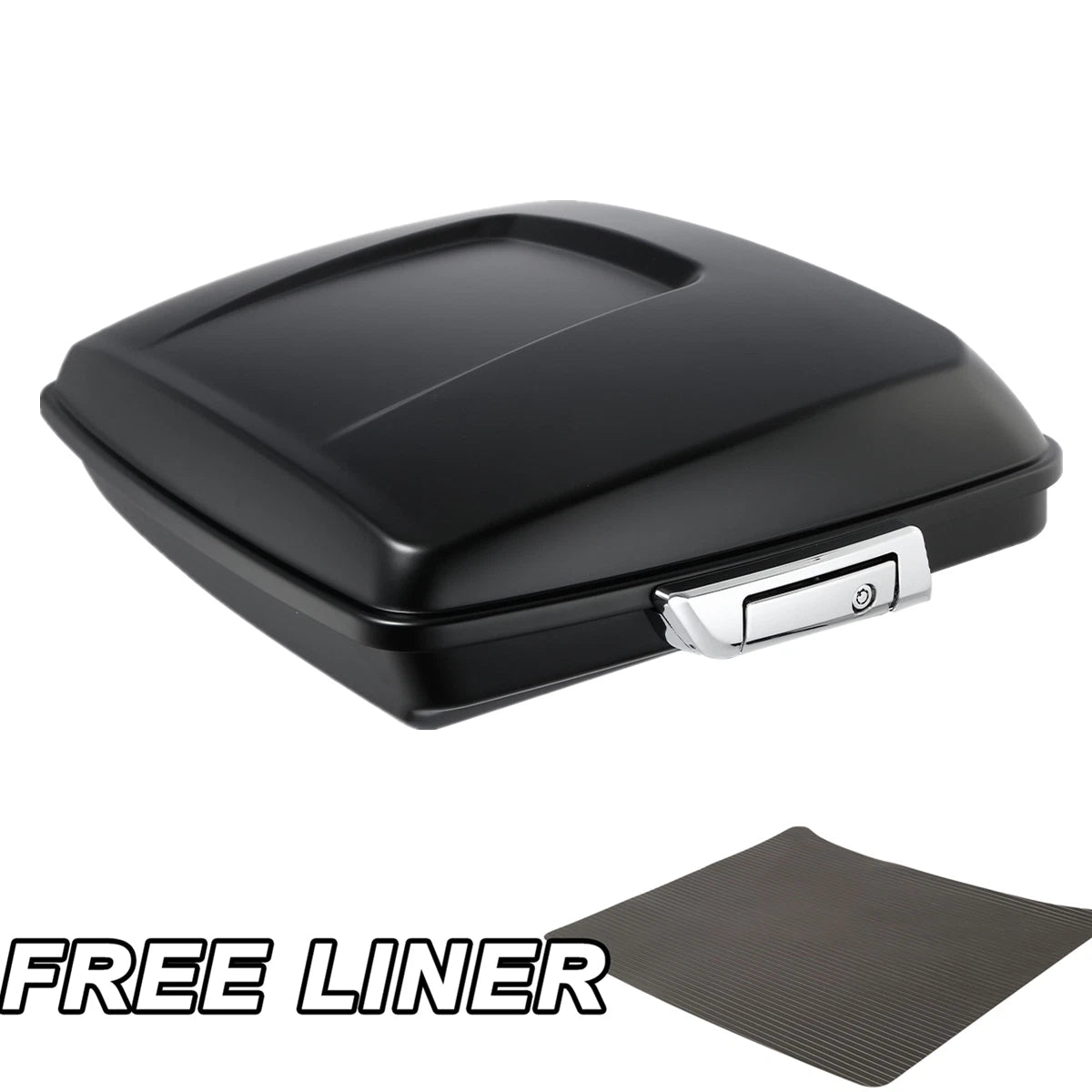 Matt Black Razor Pack Trunk for Harley Touring Street Road Glide (2014–2026)