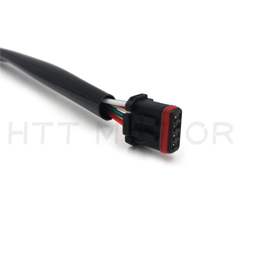 10" Twin Peaks Ape Hanger Handlebar Package with Cable for Harley Touring (2014–2017)