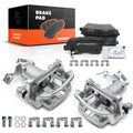 Rear Brake Caliper & Pad for Hyundai Elantra GT (2013–2016) Kia Forte
