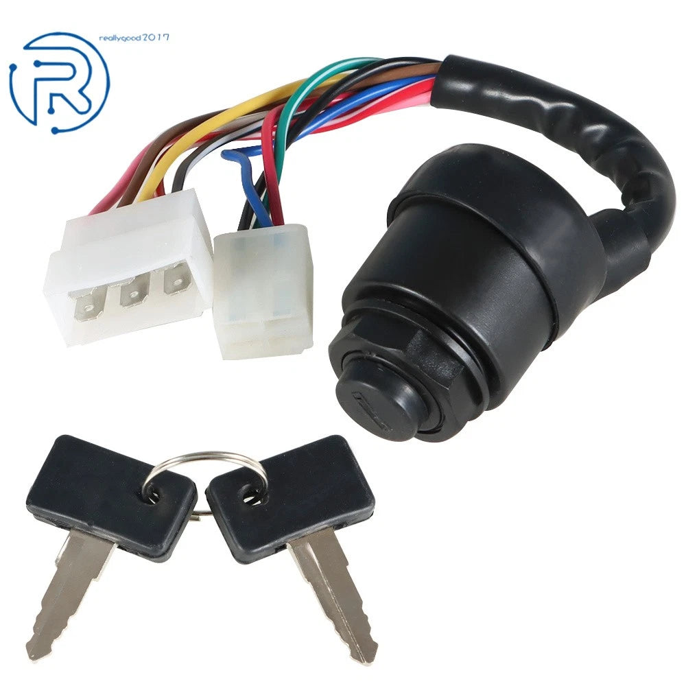 Ignition Switch with Keys for Yamaha G1 Golf Cart (1979–1989)