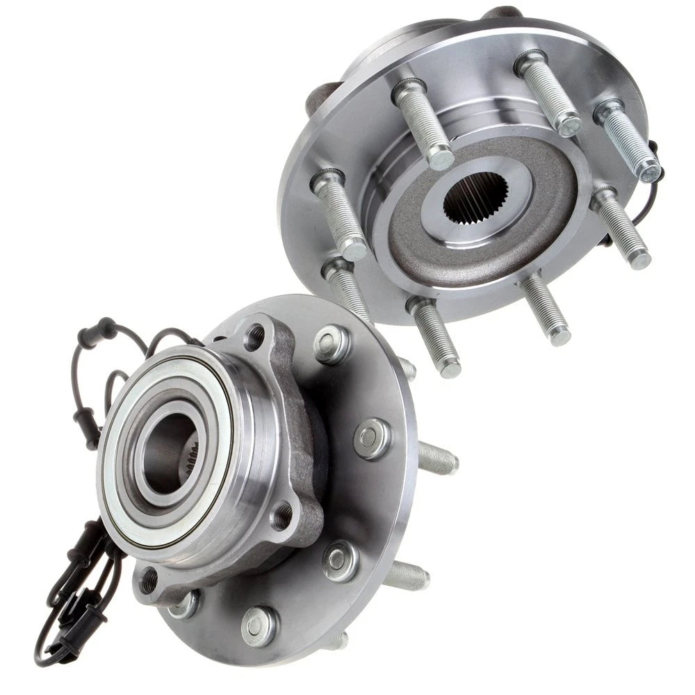 Set of 2 Front Wheel Hub Bearings for Dodge Ram 1500 2500 3500 (4WD)