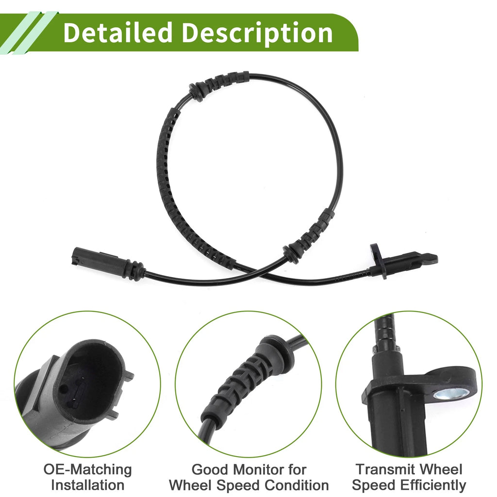 ABS Wheel Speed Sensor No. 34526850765 for Mini Cooper Countryman (2010–2016)