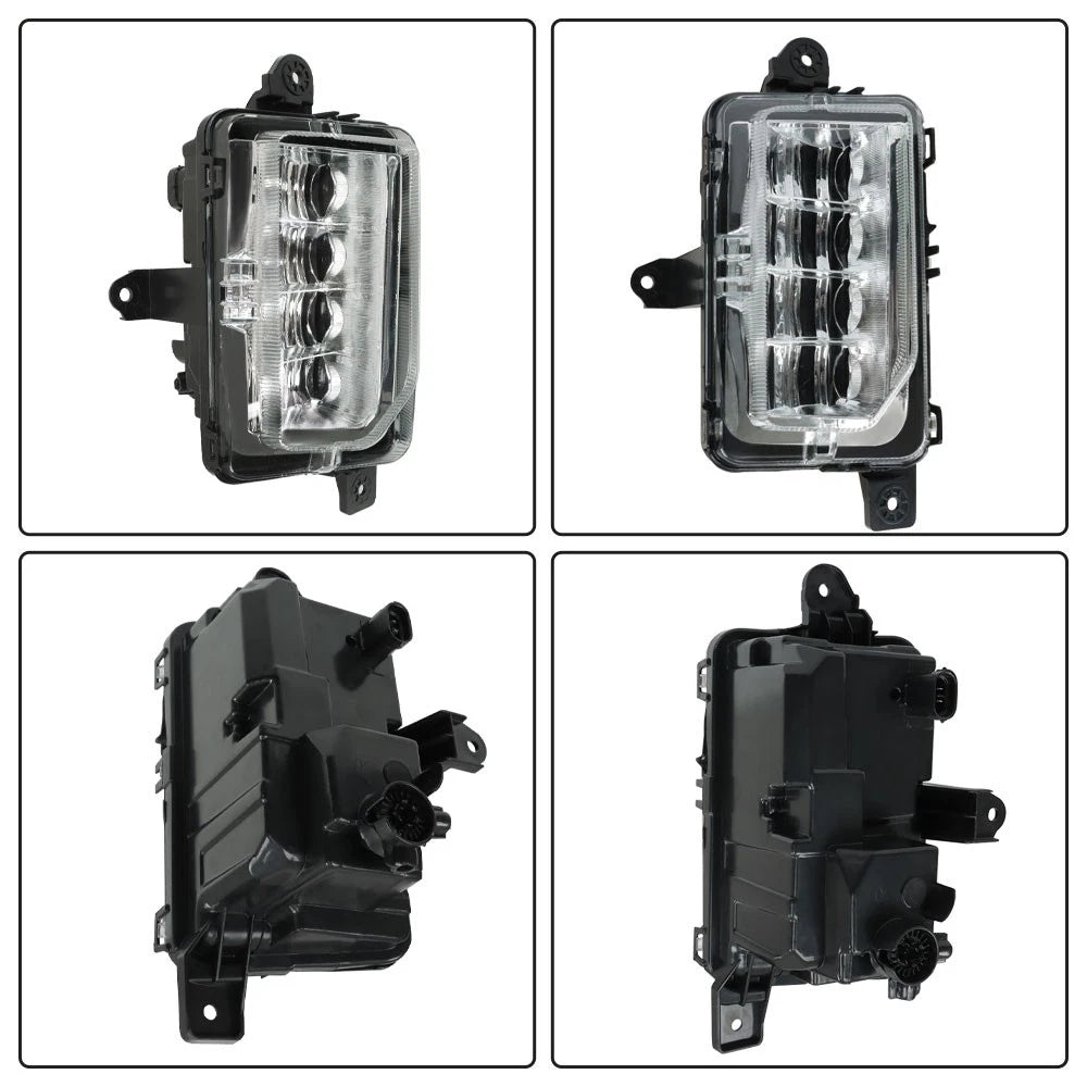 Fog Light Switch Wire Bezel for GMC Yukon/Yukon XL (2021–2023) Clear Chrome LED