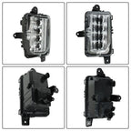 Fog Light Switch Wire Bezel for GMC Yukon/Yukon XL (2021–2023) Clear Chrome LED